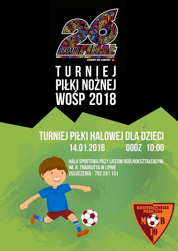 26. Finał WOŚP w Lipnie - turniej piłki halowej