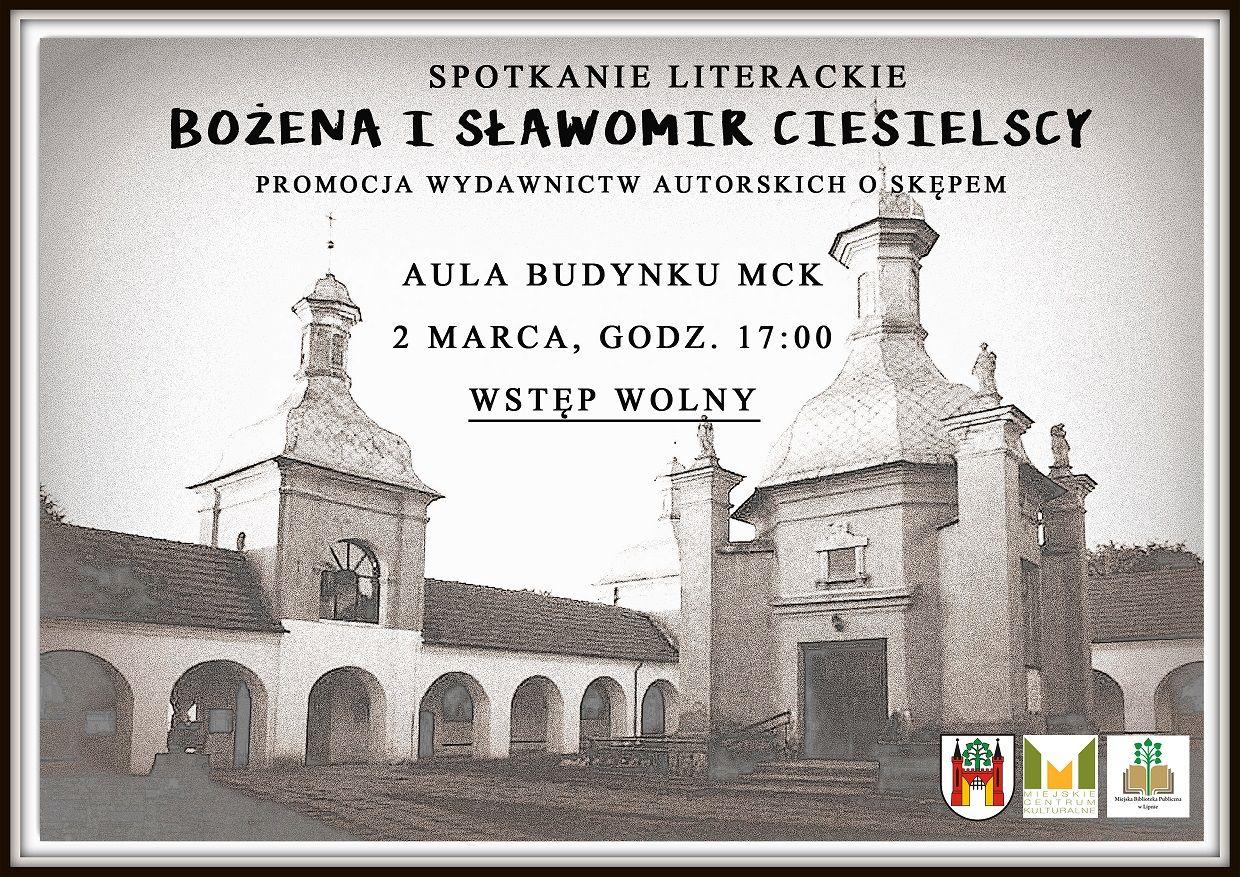 Spotkanie literackie - Bożena i Sławomir Ciesielscy