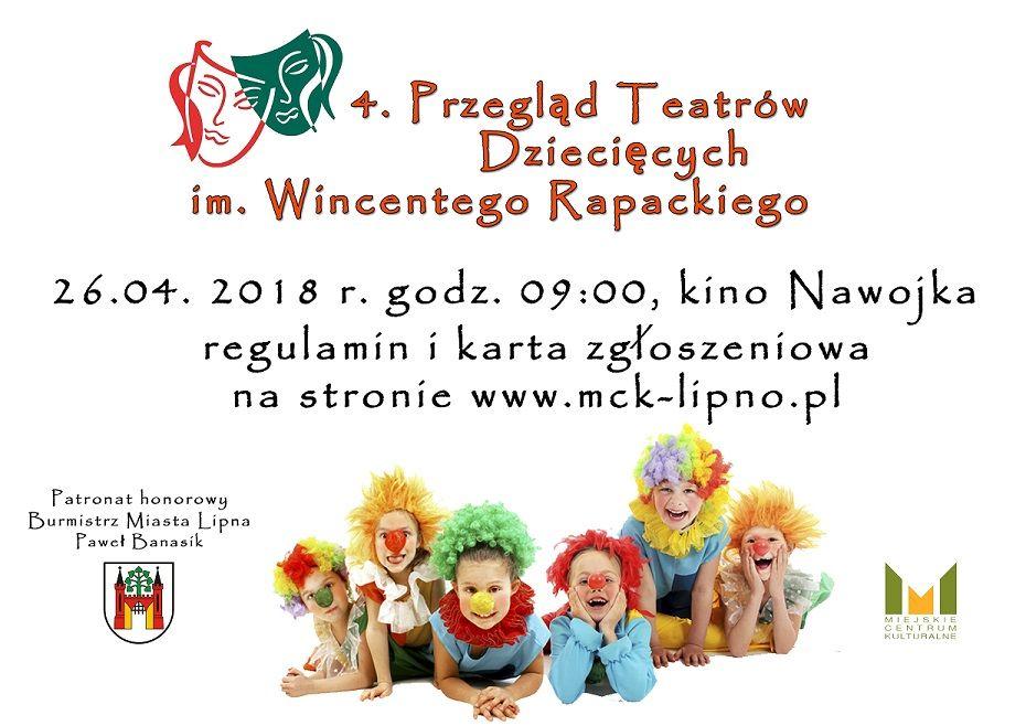 4. Przegląd Teatrów Dziecięcych im. Wincentego Rapackiego