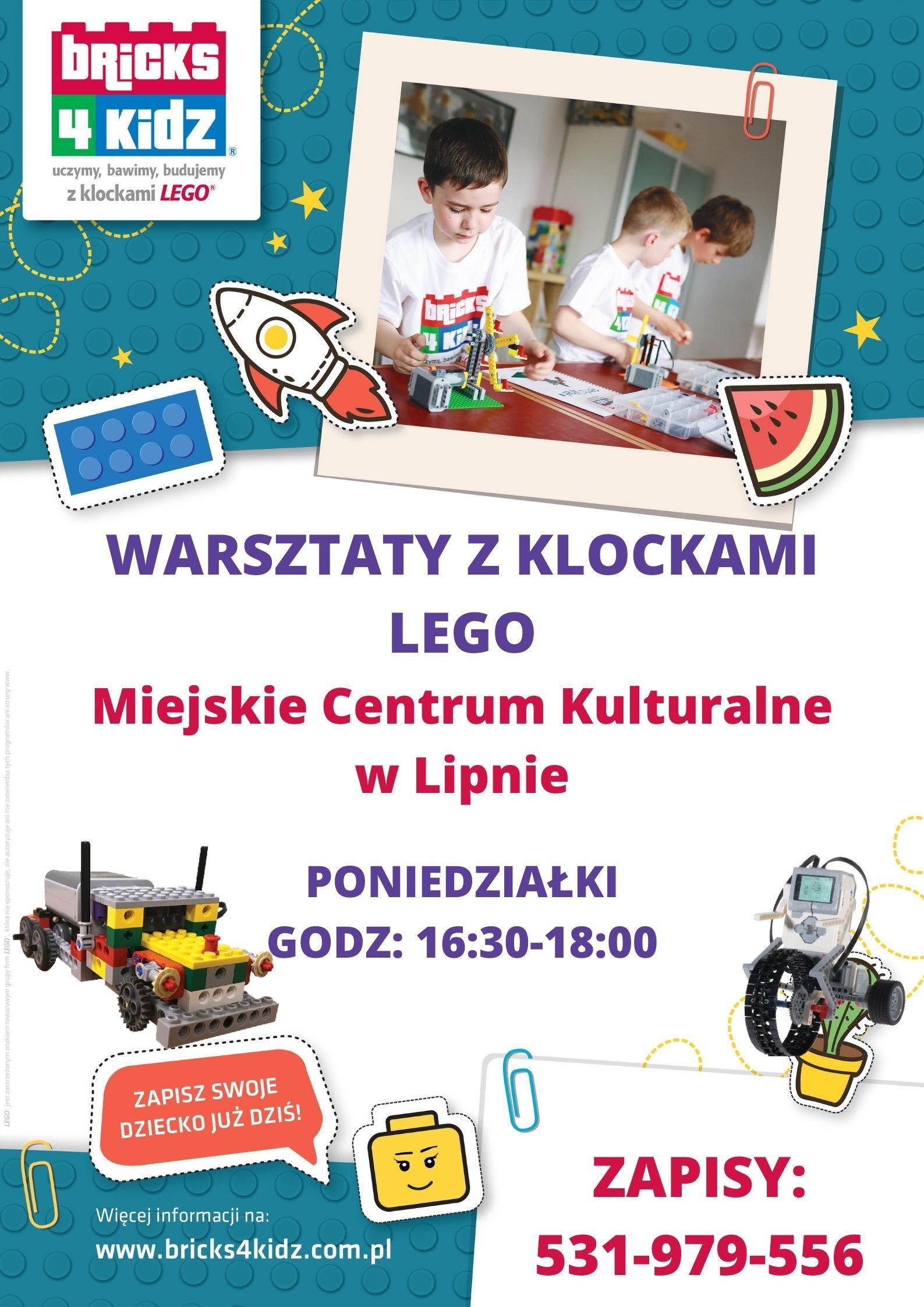 Warsztaty z klockami Lego