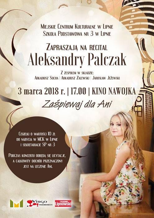 Zaśpiewaj dla Ani - recital Aleksandry Palczak