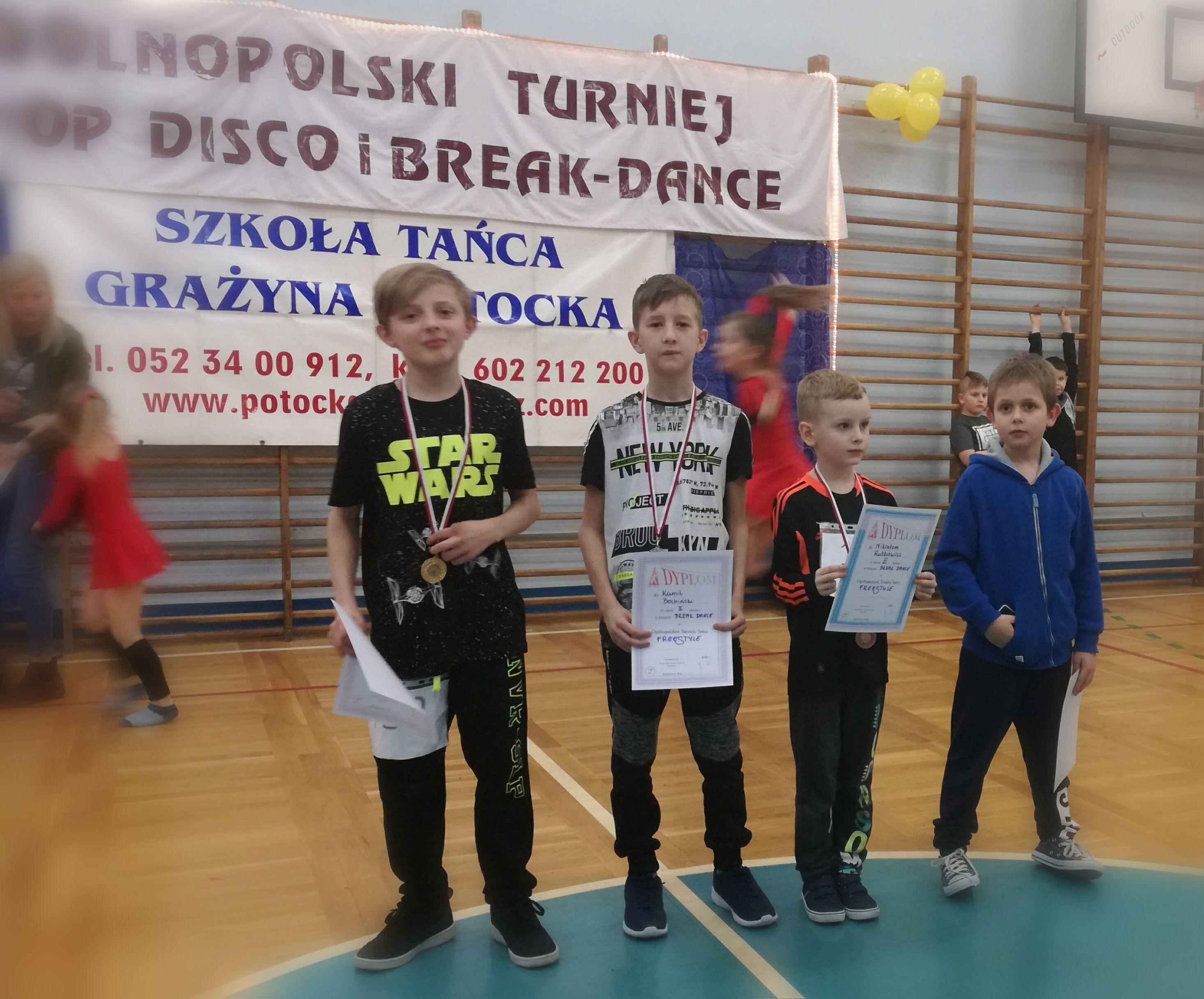  Ogólnopolski Turniej Tańca Hip Hop, Disco i Break Dance w Bydgoszczy