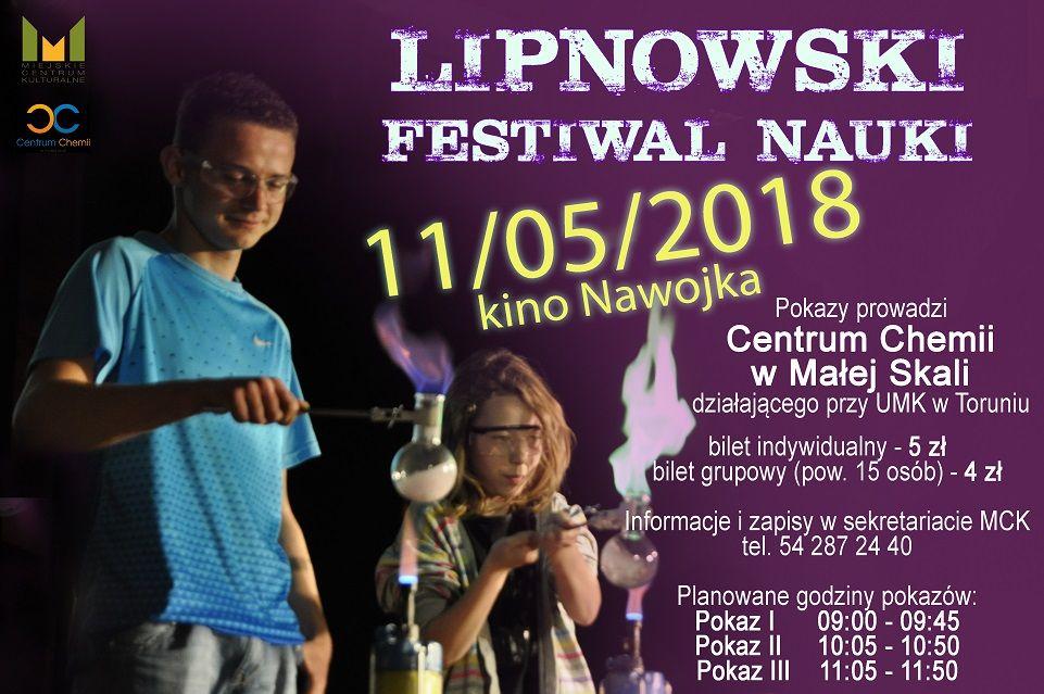 Lipnowski Festiwal Nauki - 2018