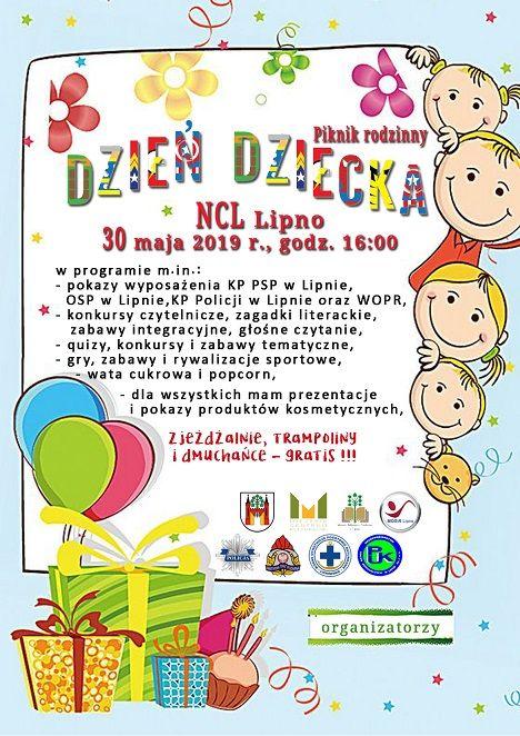Piknik rodzinny z okazji Dnia Dziecka na NCL w Lipnie